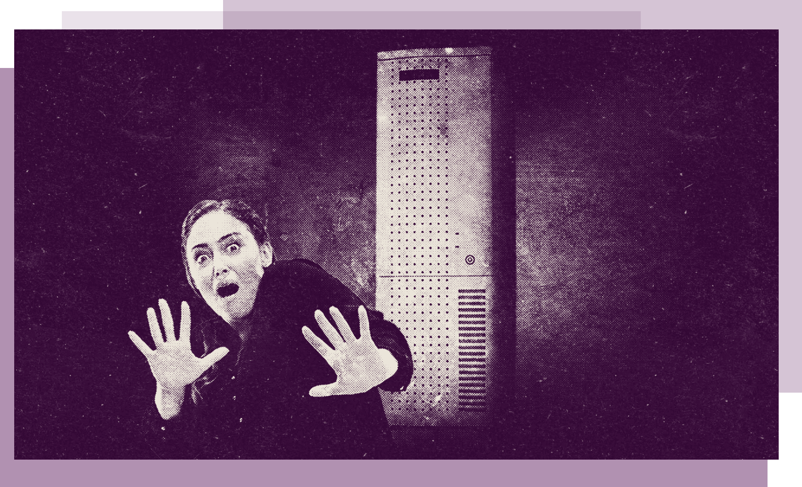 Purple Scream Girl