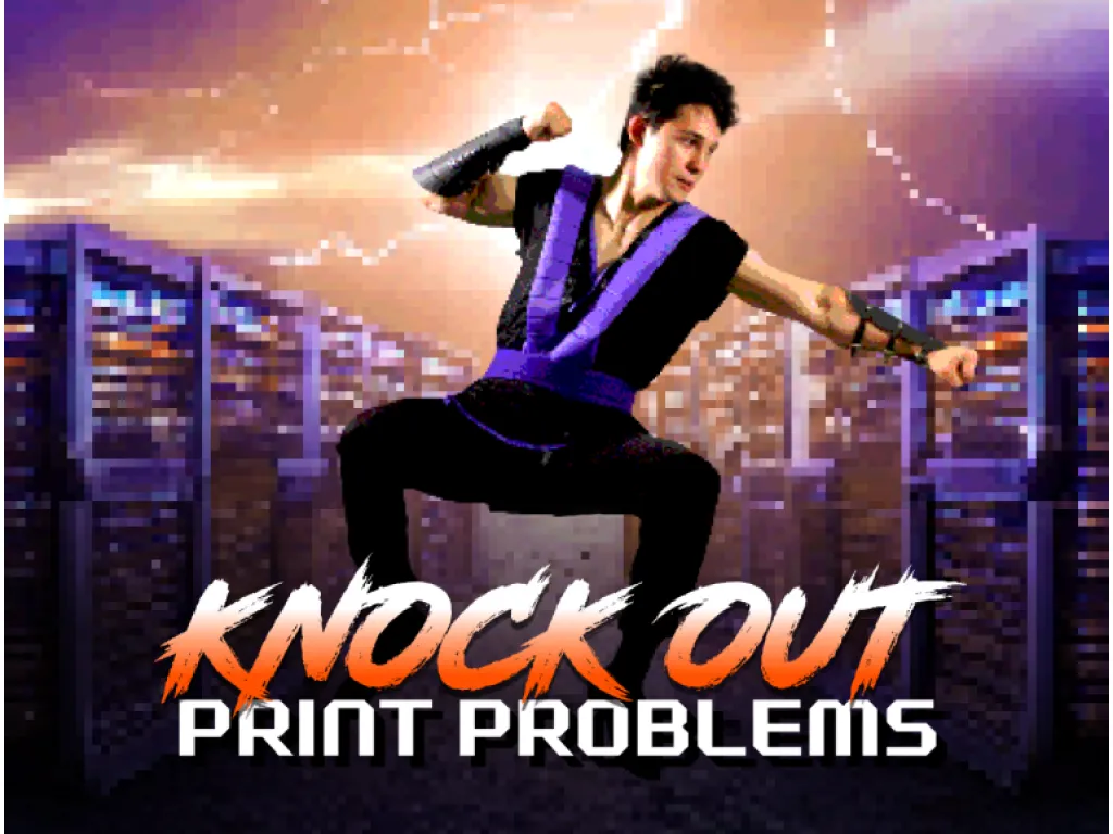 Knockout Print Problems